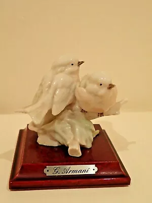Buy Giuseppe Armani Florence Capodimonte 1982 Figurine Young Birds On Branches • 19.50£