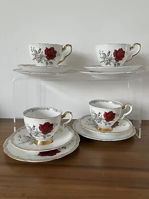 Buy Royal Stafford China Roses To Remember Tea Trio Cup And Saucer Cups • 29.99£