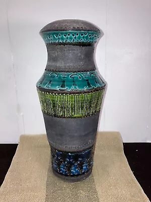 Buy 13  Vintage Aldo Londi Bitossi  Pottery Genovese Vase Mid Century Modern Italy • 175.45£
