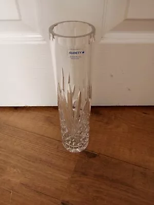 Buy A Beautiful Sudety Polish 24%Lead Crystal Vase • 20£