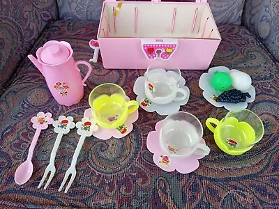 Buy Vintage Cinderella Picnic Childs Tea Set 1970s Toy Gimi & Jenny In Box  • 24.03£