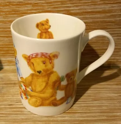 Buy Teddy Bears Fine Bone China Mug 9cm High Made In England  • 10£