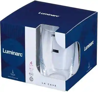 Buy La Cave Hiball Glasses Set Of 4 Glassware 36cl (360ml) Elegant Entertaining • 8.99£