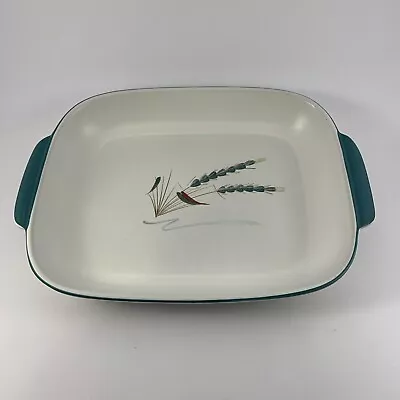 Buy Denby 36cm Greenwheat Stoneware Rectangle Oven Dish • 22.21£