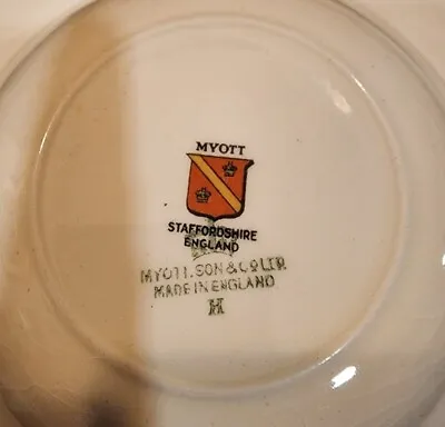 Buy Myott Son And Co. Staffordshire China Bowls • 33.19£