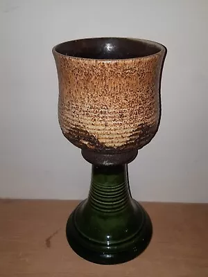 Buy DUMLER & BREIDEN Keramik FAT LAVA LARP Goblet Vase 1028-30 WEST GERMANY Vintage • 0.99£