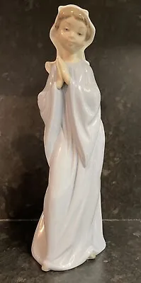 Buy Vintage NAO Lladro Nun Porcelain Figurine 1980 Made In Spain Very Good Condition • 12.99£