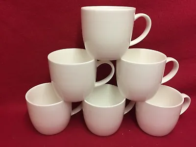 Buy Mugs White Bone China (Kent) Set 6 • 25£