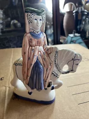 Buy Rye Pottery 'The Guildsman's Wife' From Canterbury Tales-Rare 8 1/2” • 35£