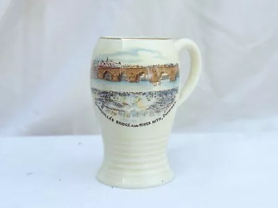 Buy Vintage Crown Devon Souvenir  Ceramic Jug Dumfries Scotland River Nith Crested • 24.99£