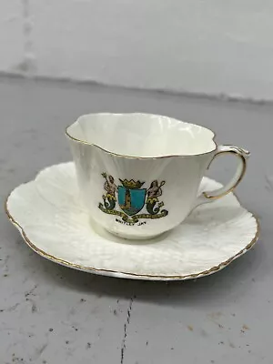 Buy Vintage Arcadian Crested China Cup & Saucer - Whitley Bay • 4.99£