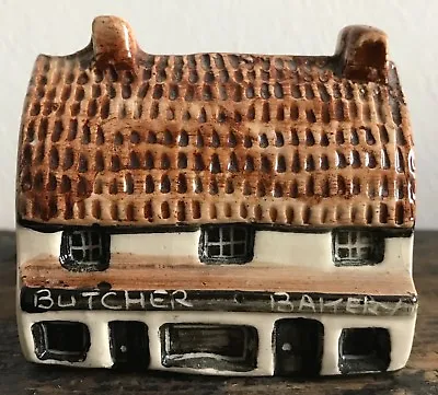 Buy Tey Pottery Terra Crafts Britain In Miniature No 2 Butcher & Bakery • 5£