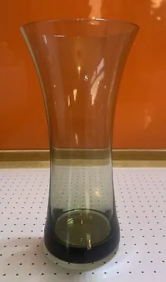 Buy Vintage 1970s Riihimaki Riihimean Style Green Glass Vase. • 15£