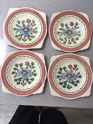 Buy Bristol Pottery Vintage Side Plates Decorative • 14.99£