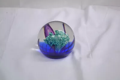 Buy Caithness Floral Illusions Glass Collectors Paperweight #WOL • 9.99£