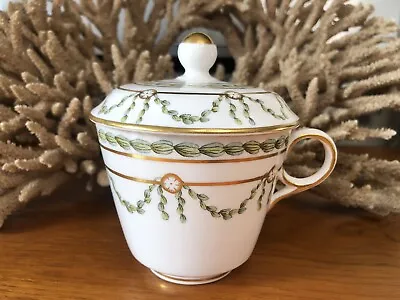 Buy Antique Copelands China England Porcelain Custard Cup With Cover Lid Swags Vgc • 30£