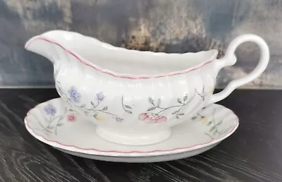 Buy Vintage Johnson Brothers Summer Chintz Gravy Boat And Saucer. Excellent  • 6£
