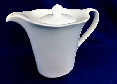Buy Villeroy  & Boch Bone China ~  Mira   Design Coffee Pot Classic White • 15£