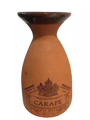 Buy Royal Barum Ware Carafe Litchdon Pottery Terracotta Farmhouse Vase Devon • 11£