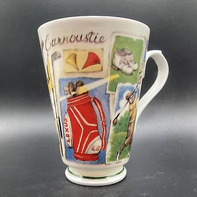 Buy Vintage 1997 Roy Kirkham Golf Fine Bone China Mug Made In England Carnoustie • 19.95£