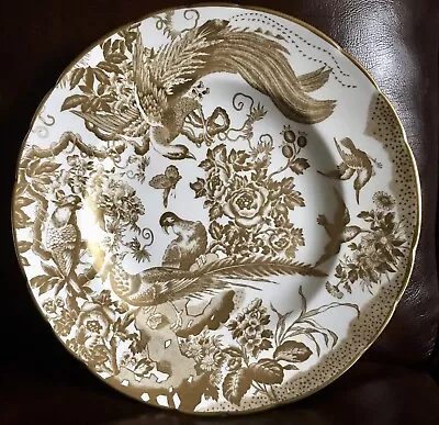 Buy Royal Crown Derby Gold Aves 26.5 Cm Dinner Plate.A1235 Dated 2010. • 24.99£