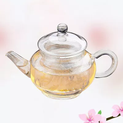 Buy Compact Loose Leaf Teapot With Glass Infuser, Easy To Use And Clean • 11.99£