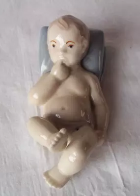 Buy Pottery Baby Figurine Vintage Unmarked Nao Style • 9.99£