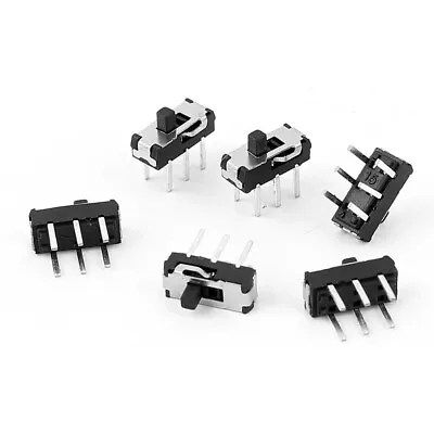 Buy 6 Pcs 2 Position DPDT 2P2T 6 Pin PCB Panel Miniature Vertical Slide Switch • 3.74£