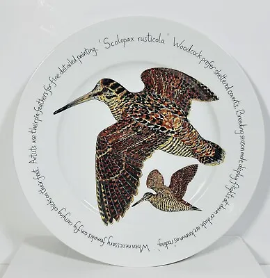 Buy Vtg Jersey Pottery Richard Bramble  ‘Woodcock’ Dish Large Plate 30cm BNIB • 25.50£