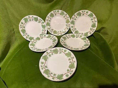 Buy Crown Fine Bone China Ivy Design Staffordshire Plate (one, But Six Available) • 3.50£