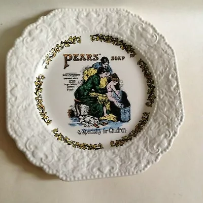 Buy Lord Nelson Pottery Pears' Soap Victorian Advertising Plate  • 7.99£