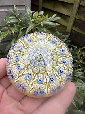 Buy Antique Baccarat ?? Glass Paperweight Multi Millefiori Canes • 1.20£