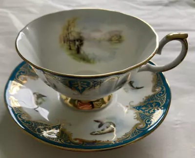 Buy Staffordshire Elizabethan Vintage Fine Bone China Cup & Saucer • 10£