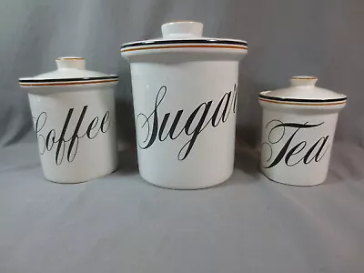 Buy Vintage T.g.green Made In England  Kitchen Storage Tea Coffe Sugar Jars • 39.99£