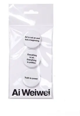 Buy Ai Weiwei Badges New Sealed RA 201 • 20£