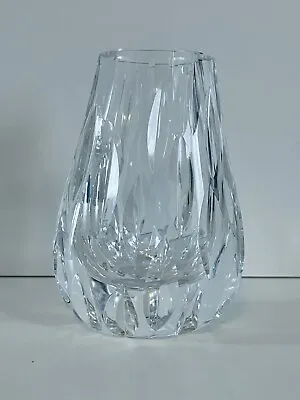 Buy Vintage Whitefriars Cut Glass Teardrop #C570 Vase • 14.99£