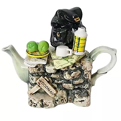 Buy Paul Cardew Design One Cup Hiker's Rest Teapot Decor Woodman Backpack VTG Rare • 93.54£