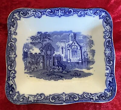 Buy Geo. Jones & Sons Blue And White Shredded Wheat Dishes Abbey 1790. • 9.99£
