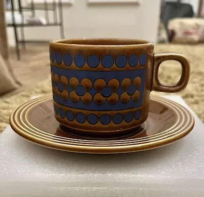 Buy Hornsea  Pottery Saffron - Rare Trail Piece - Turquoise - Cup And Saucer • 10.50£