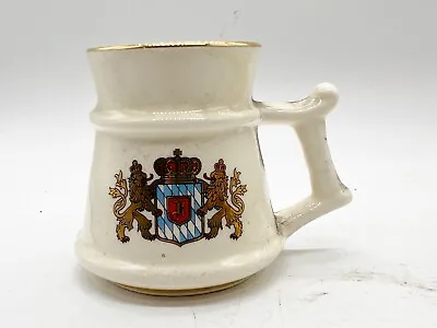 Buy Vintage Prinknash Pottery - Gloucester - Crested Ware Front Small Tankard Mug • 18.99£