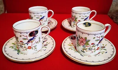 Buy 4 X Aynsley Cups & Saucer Set, No Damage  Perfect Condition.  • 19.95£
