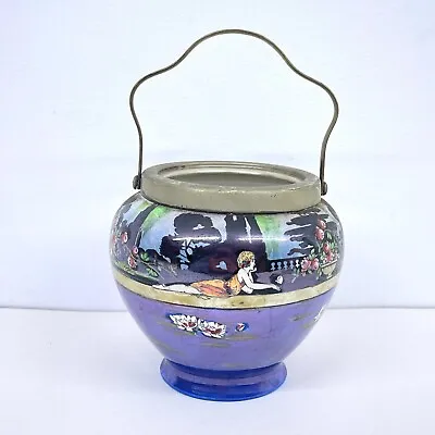 Buy Newport Pottery Sylvian Biscuit Jar Burslem Vintage Ceramic Storage • 29.99£