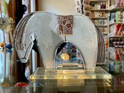 Buy Fused Glass Ornament Horse White - Nobilé Glassware - 898-14 • 37.99£