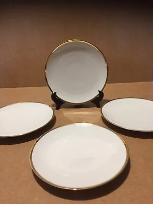 Buy X 4 Thomas Medaillon Wide Thick Gold Band Tea Side Bread & Butter Plates 6 7/8   • 16.99£