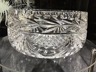 Buy Art Deco Hand Cut Fruit/Trifle Bowl - C 1920’s. Absolutely Stunning. • 58£