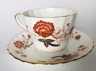 Buy Royal Crown Derby Bali Cup And Saucer A1100 Red Gold English • 25£