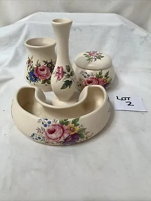Buy AXE VALE Pottery Set Of 4 Small Vases And POTS - LOT 2 • 7.95£