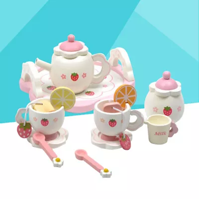 Buy Wooden Tea Toy Tea Time Set Tea Set Kids Girl Tea Set Tea Set Little Girls • 33.68£
