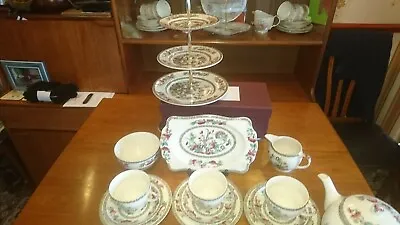Buy @Look@JoBro Indian Tree Afternoon Tea Set With  🎂 3 Tier Cake Sandwich Stand PC • 110£