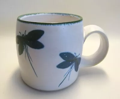 Buy South Lissens Studio Art Pottery Dragonflies Mug Made In Scotland • 10£